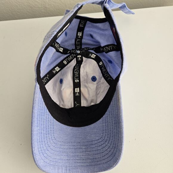 Texas Rangers‎ MLB New Era 9Twenty Womens Baseball Hat Strapback Light Blue Cap - Picture 6 of 8